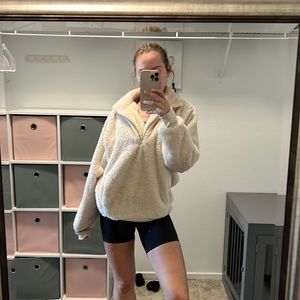 Never worn (no tags) express half zip